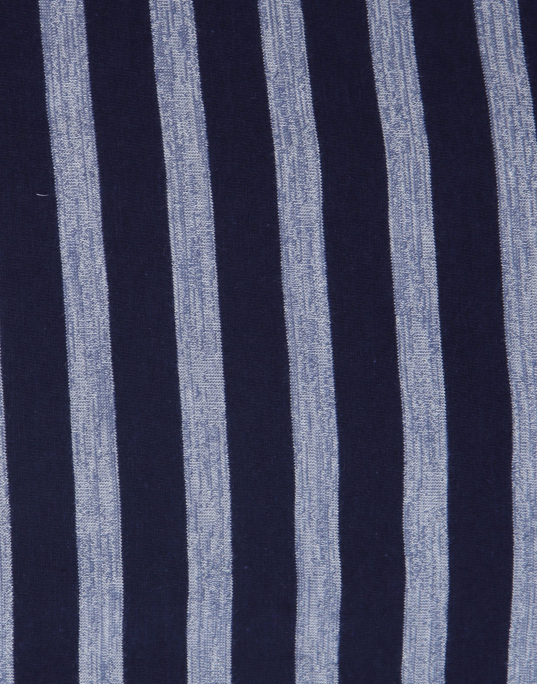 Blue Striped Crew Neck T-Shirt