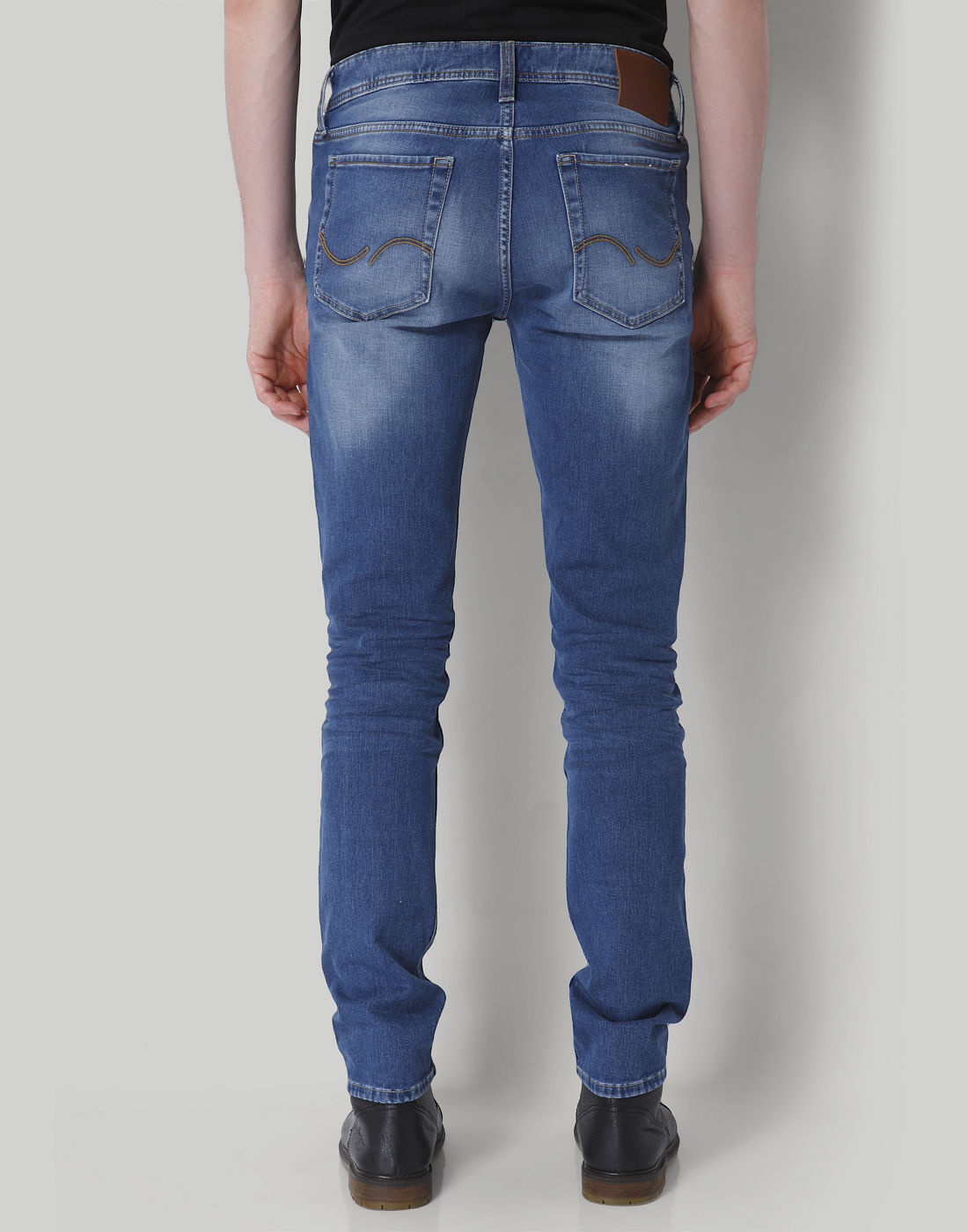 Blue Low Rise Skinny Fit Jeans