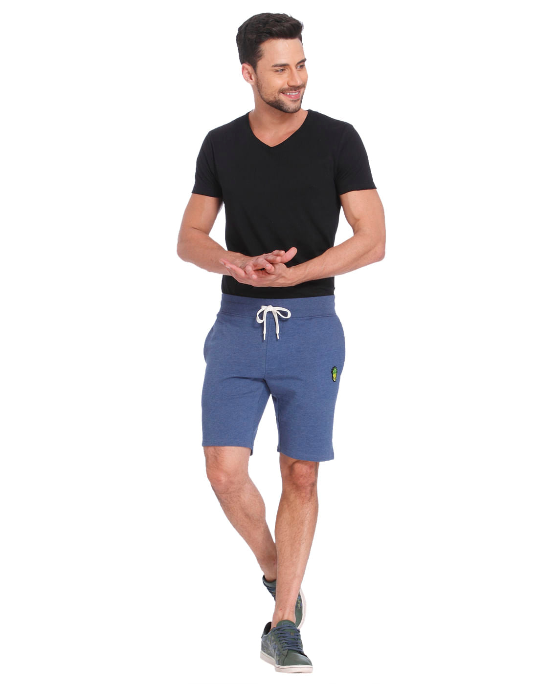 Blue Sweatshorts