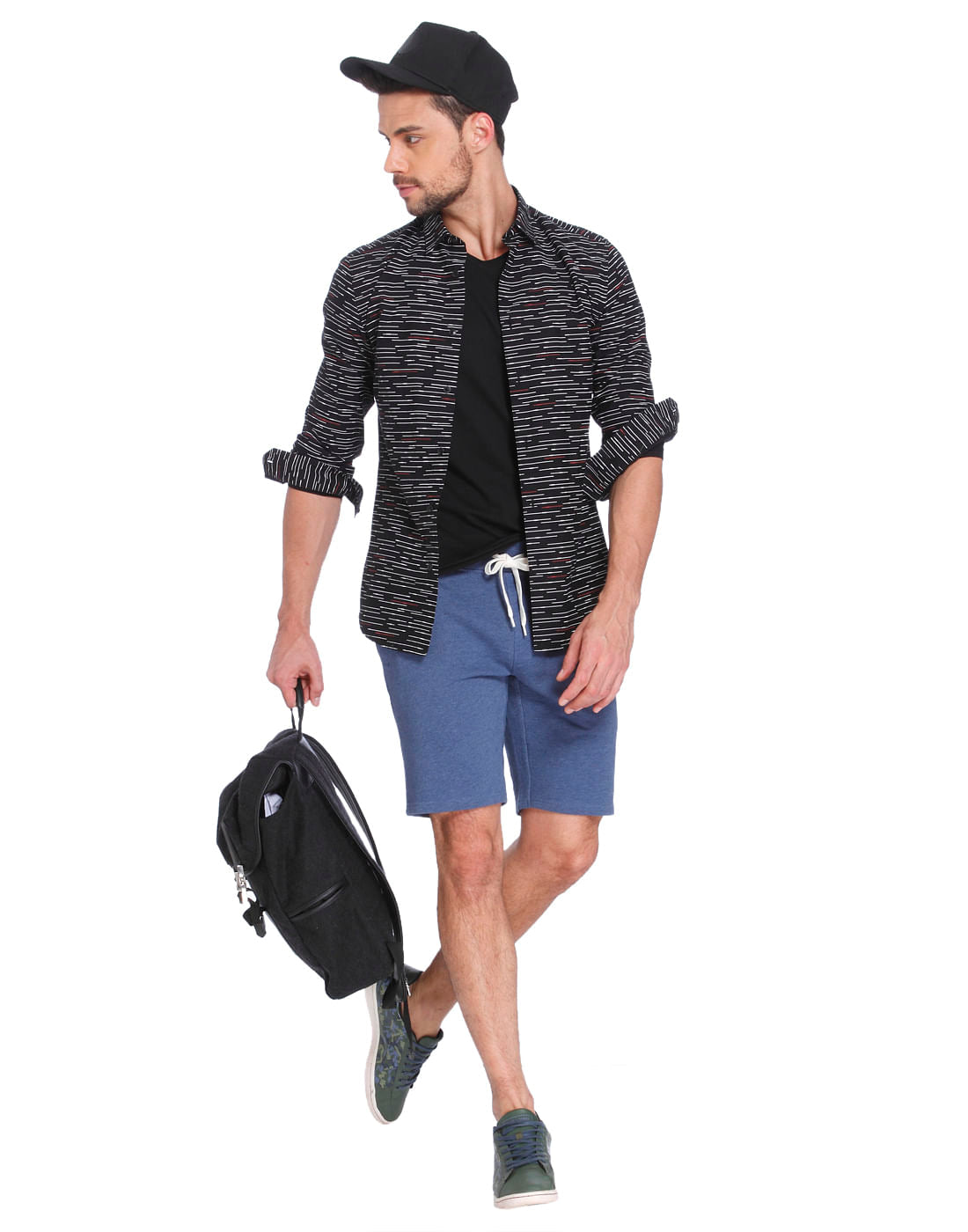 Blue Sweatshorts