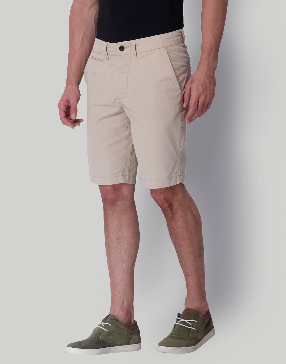 Beige Shorts