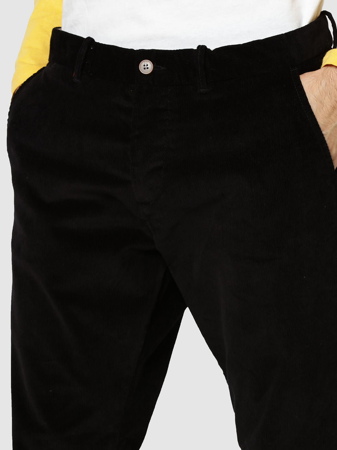 Black Slim Fit Trousers