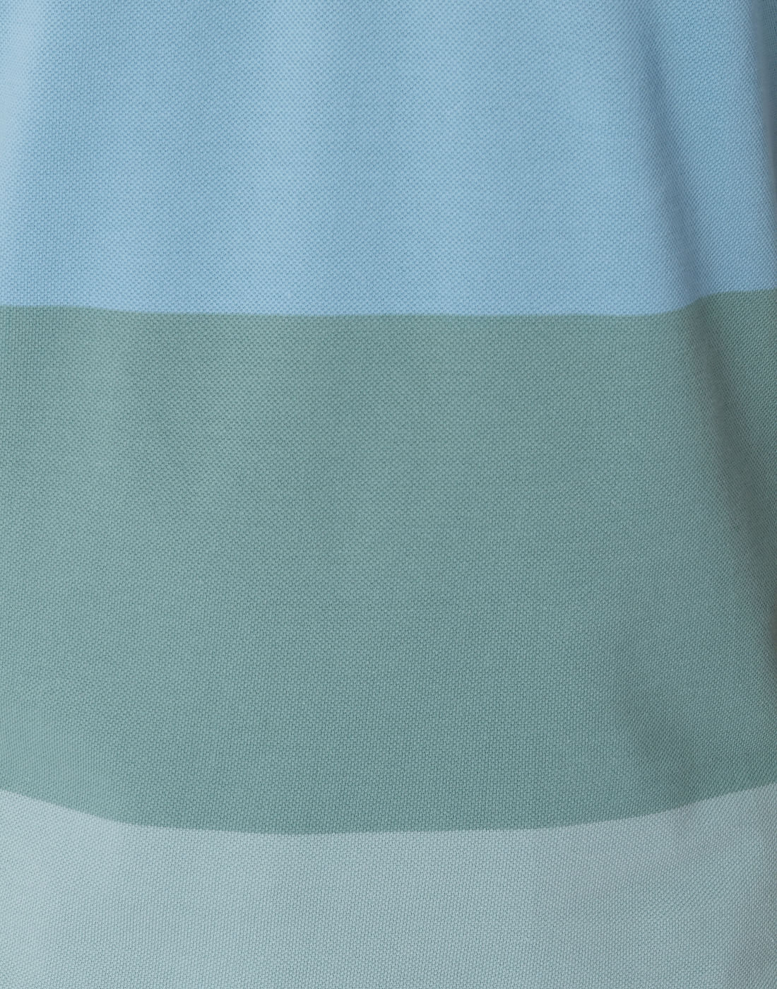 Turquoise Colour Blocked Polo T-Shirt
