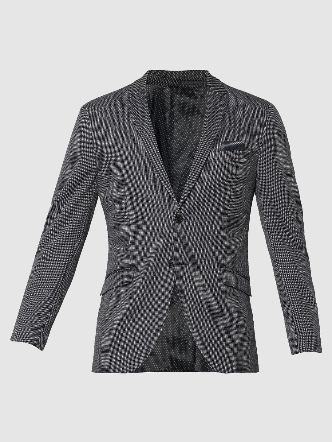 Black Slim Fit Blazer