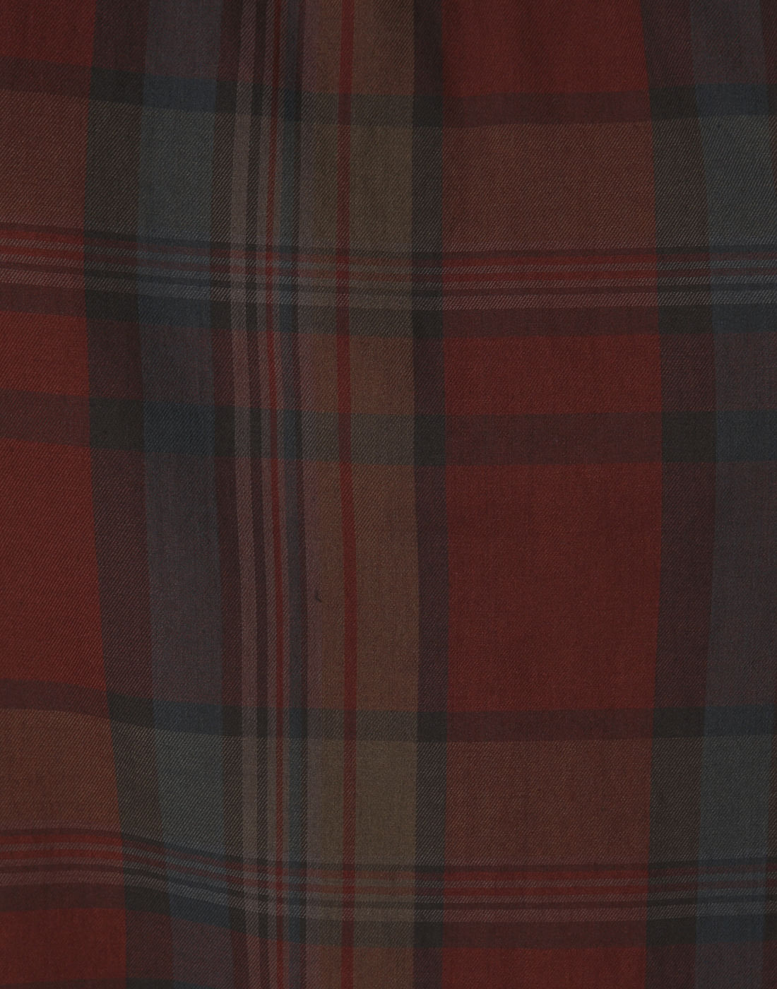 Red Check Slim Fit Shirt
