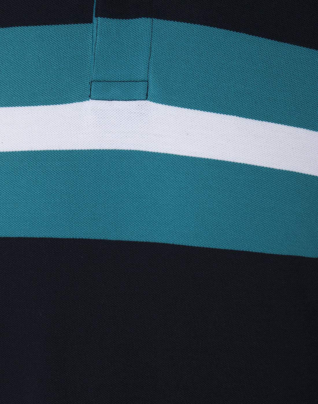 Black & Turquoise Polo T-Shirt