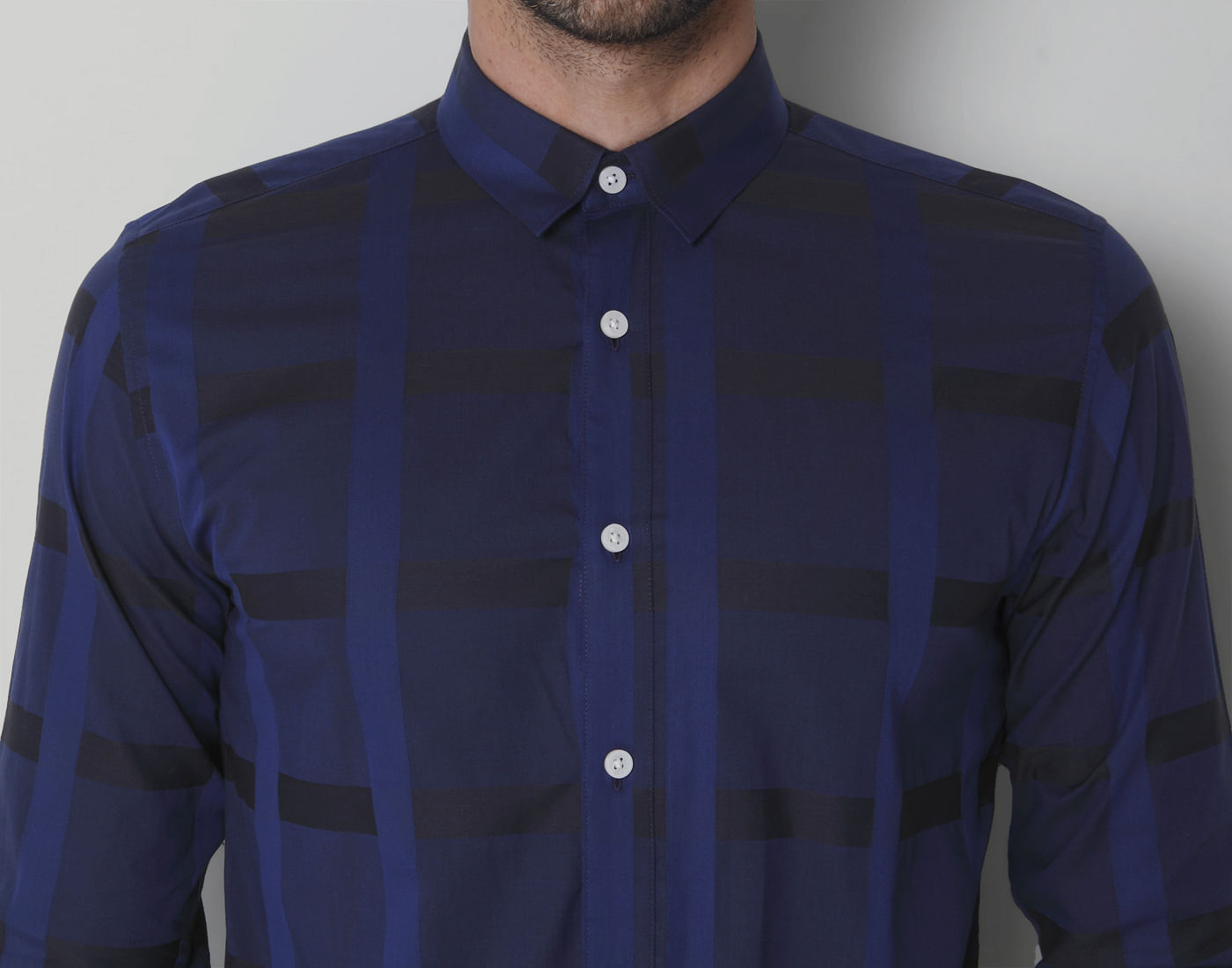 Blue Check Shirt