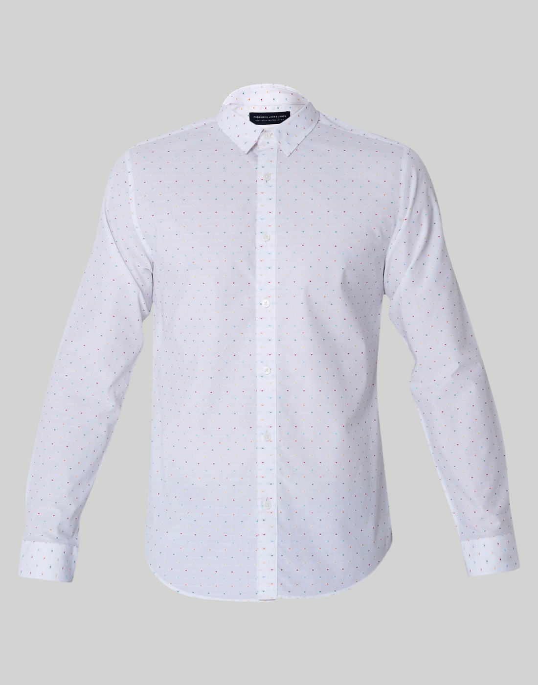 White Polka Dot Shirt