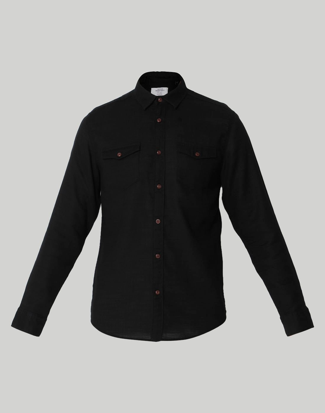 Black Slim Fit Shirt