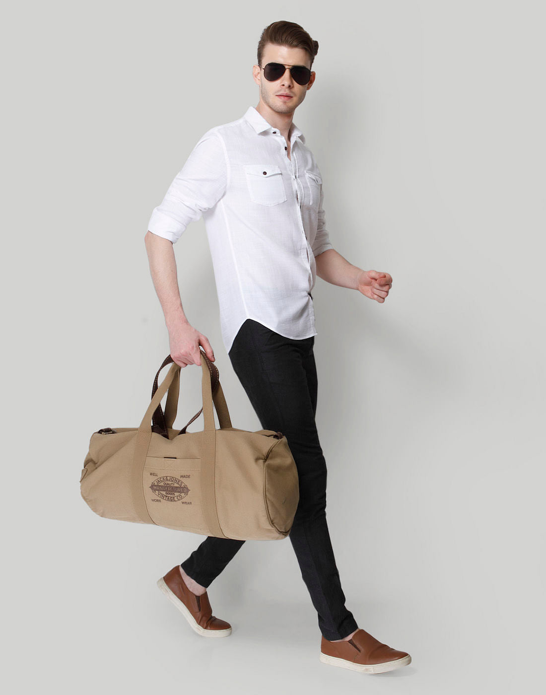 White Slim Fit Shirt