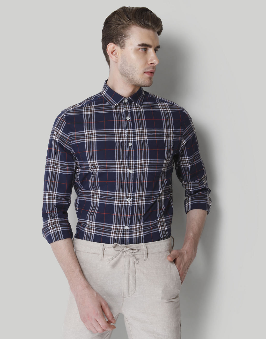 Black Check Shirt