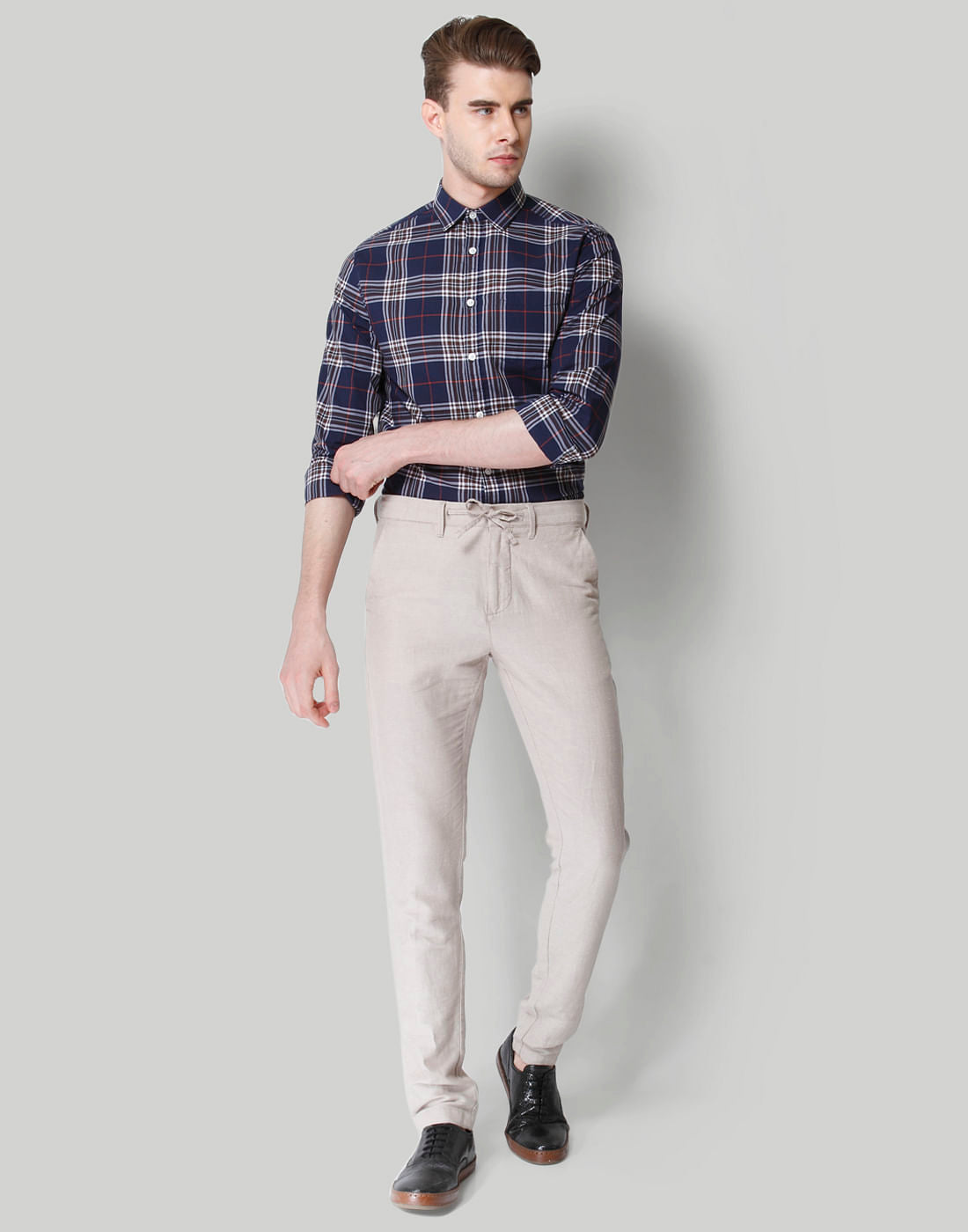 Black Check Shirt