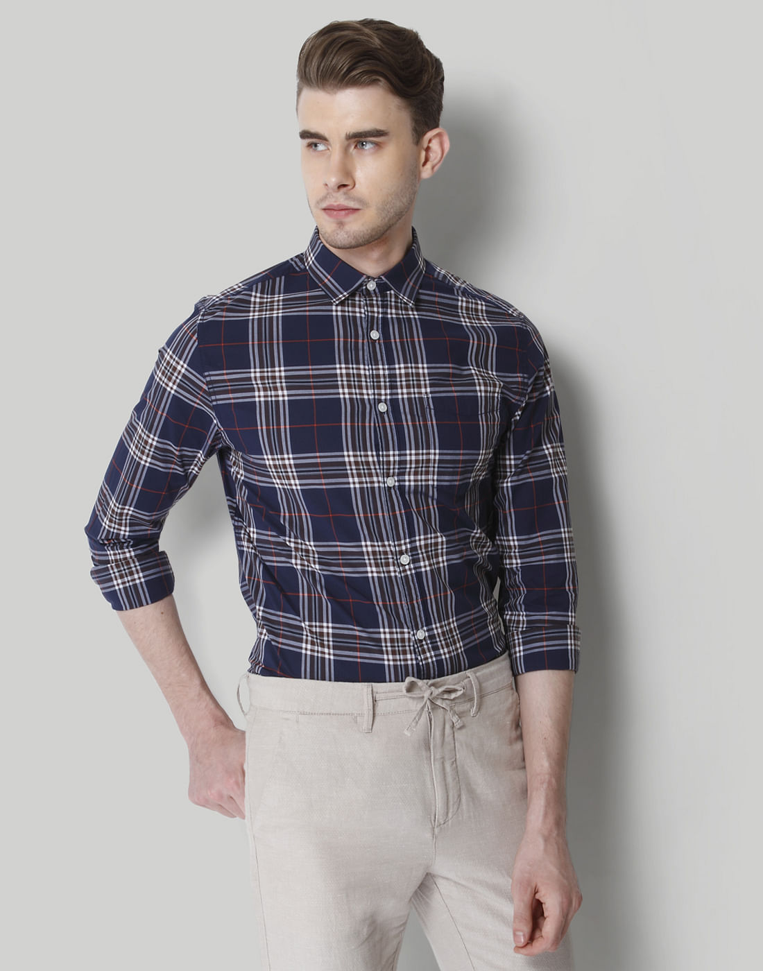 Black Check Shirt