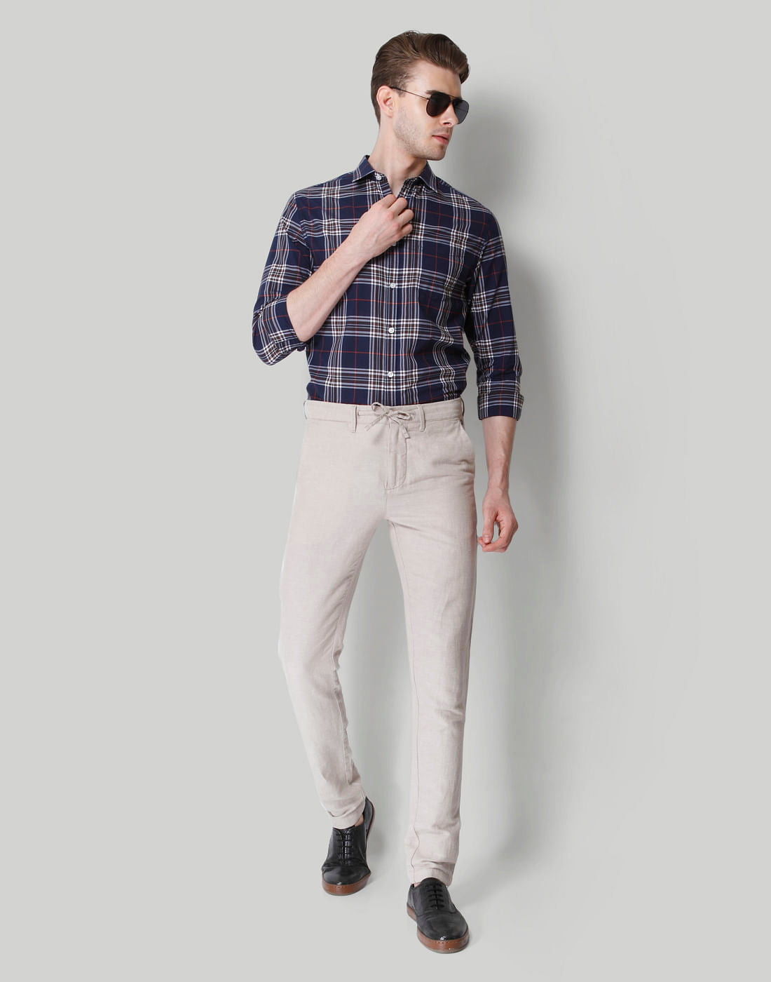 Black Check Shirt