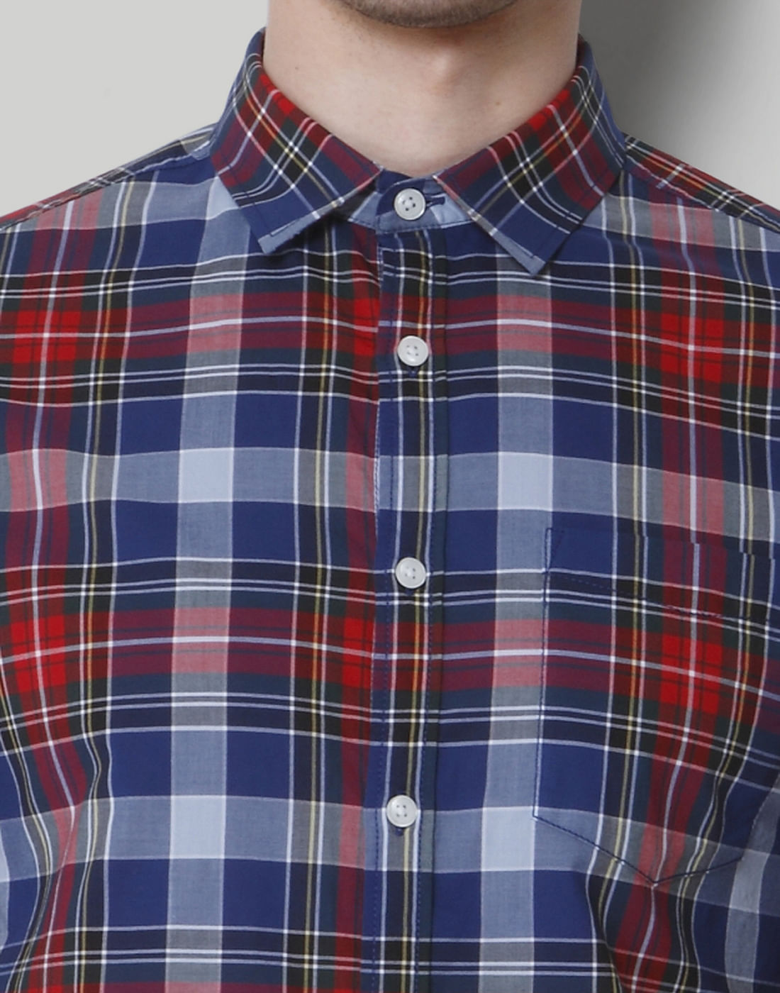 Red & Blue Check Shirt
