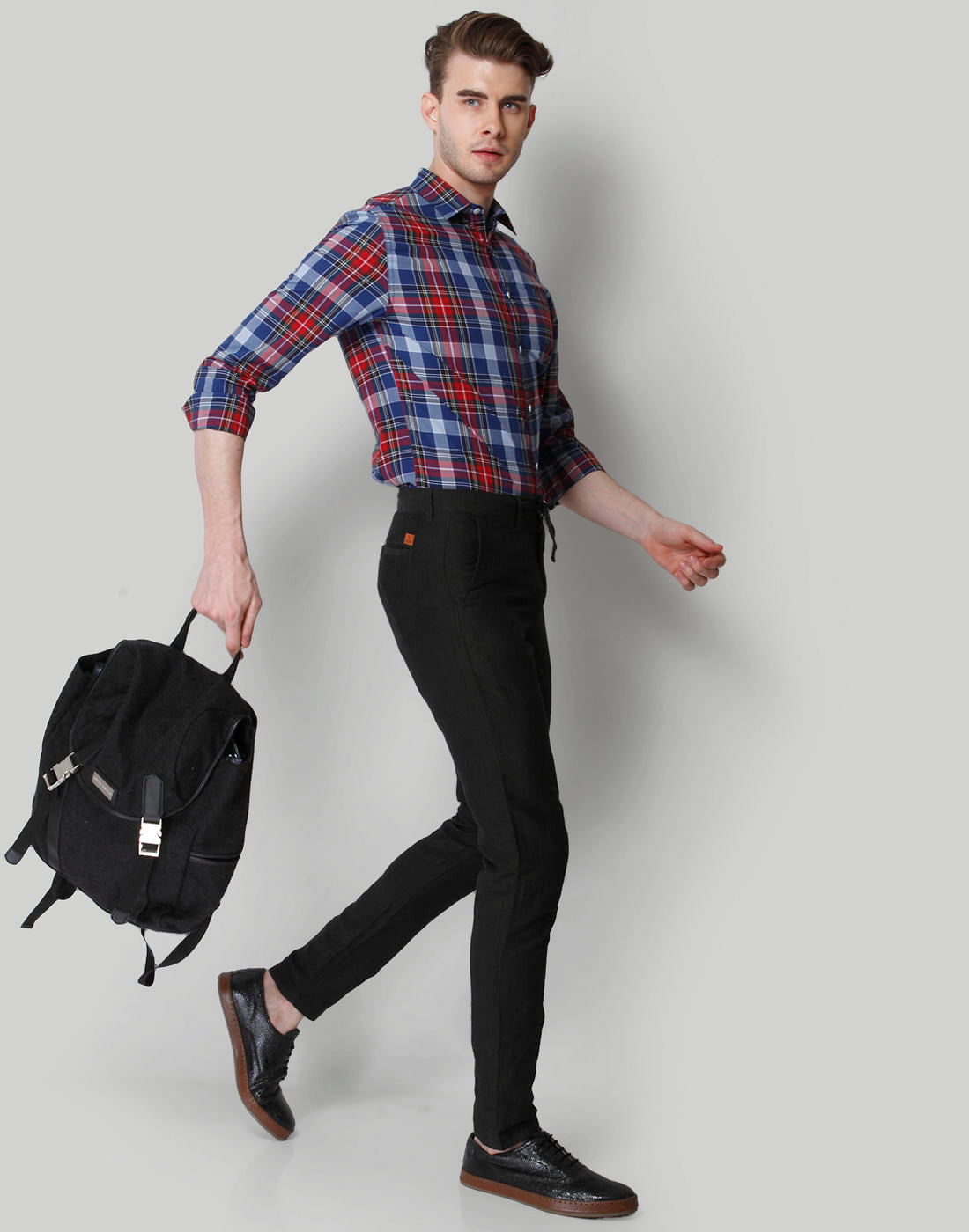 Red & Blue Check Shirt