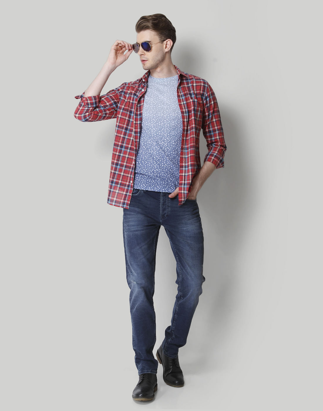 Red Check Shirt