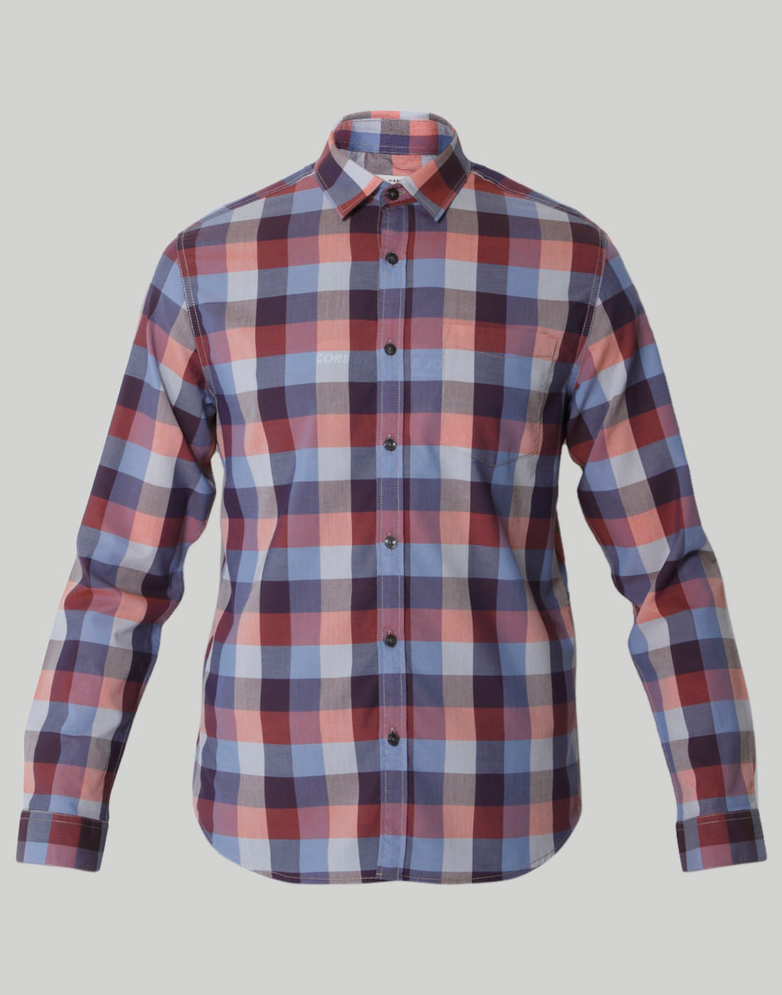 Purple Check Shirt