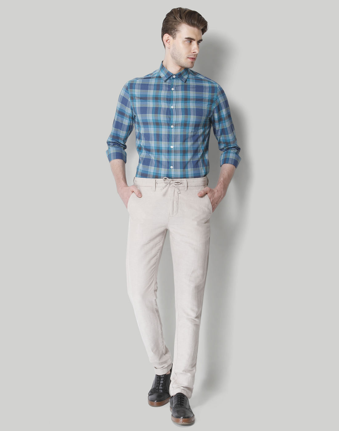 Blue Check Shirt