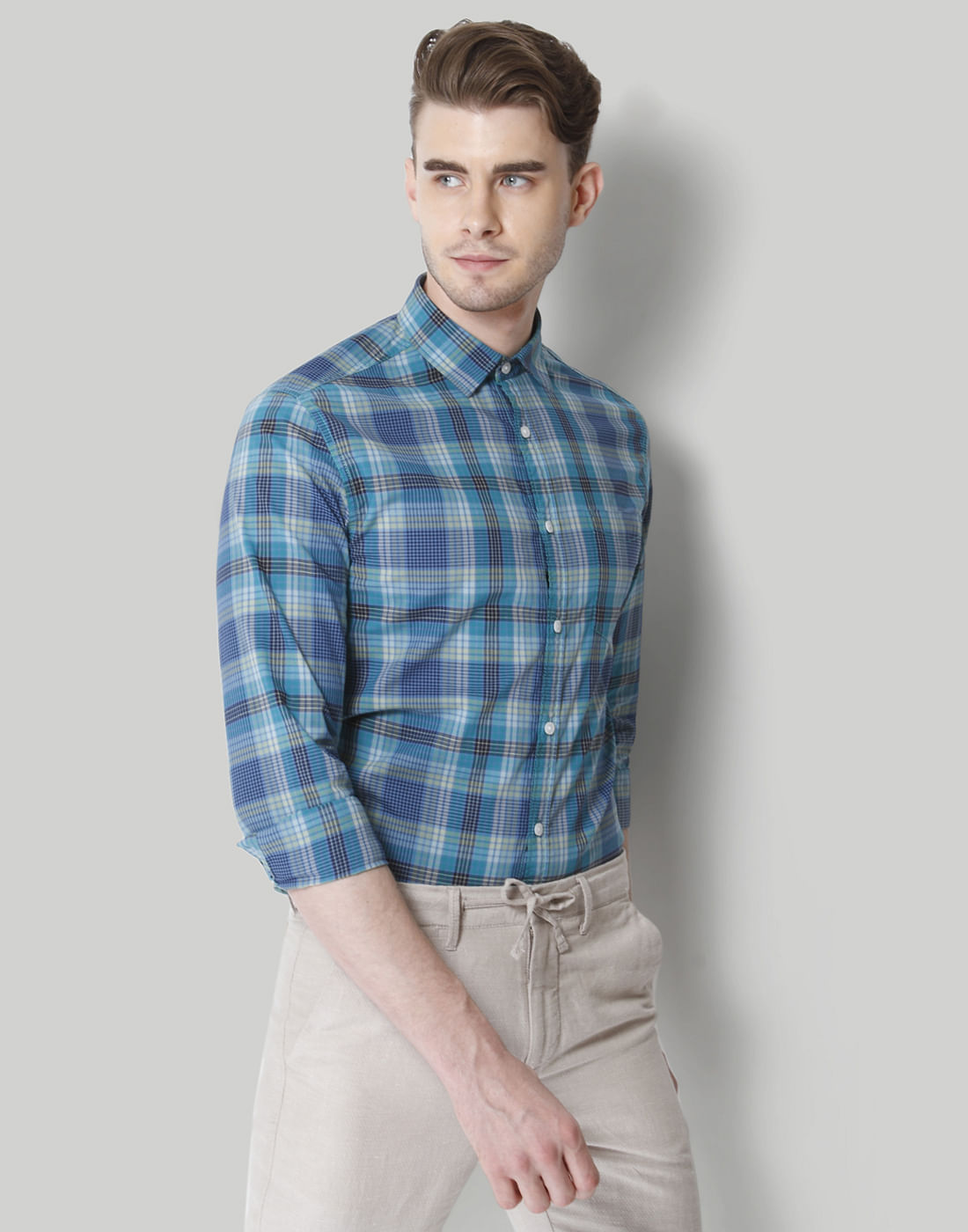 Blue Check Shirt