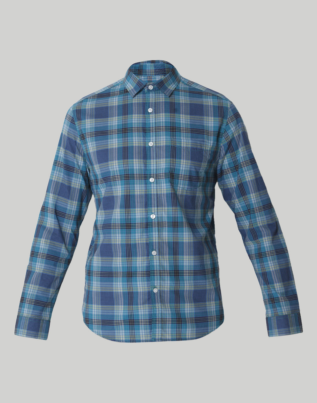 Blue Check Shirt