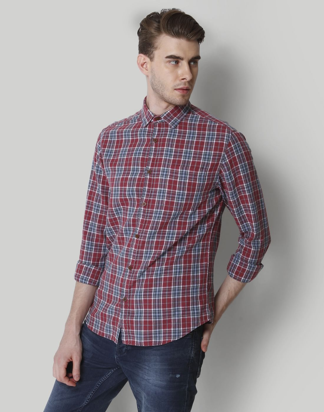 Red Check Shirt