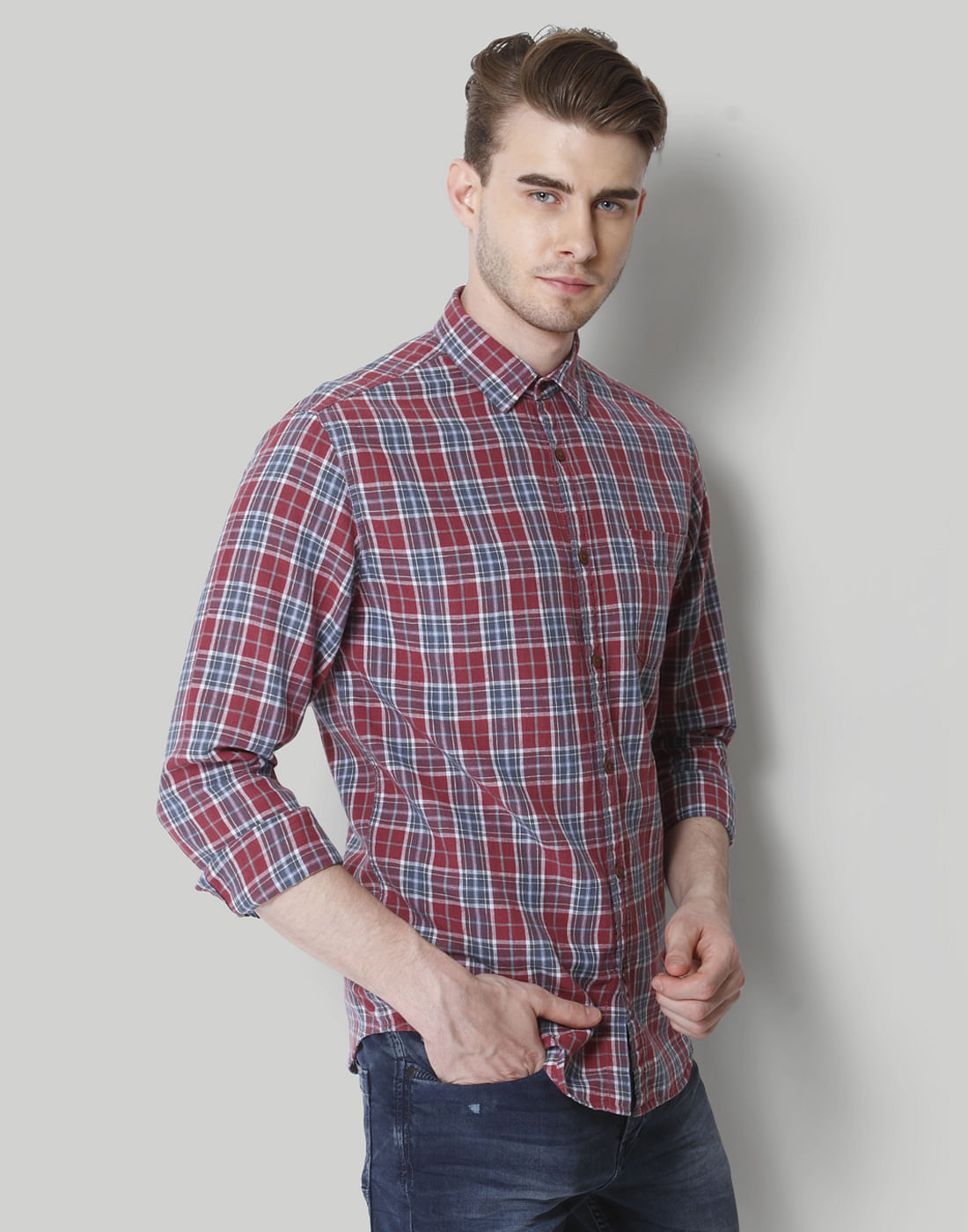 Red Check Shirt