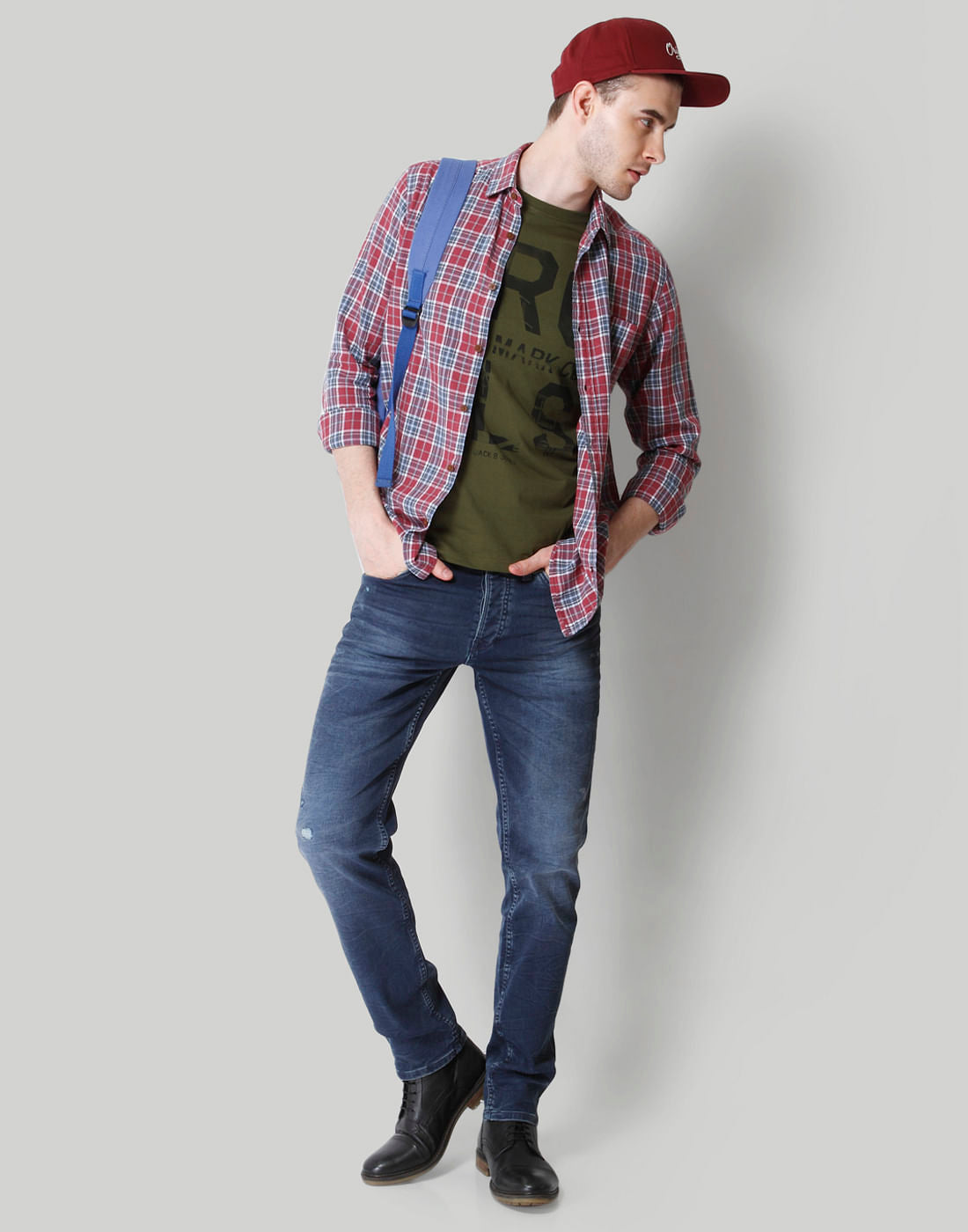 Red Check Shirt