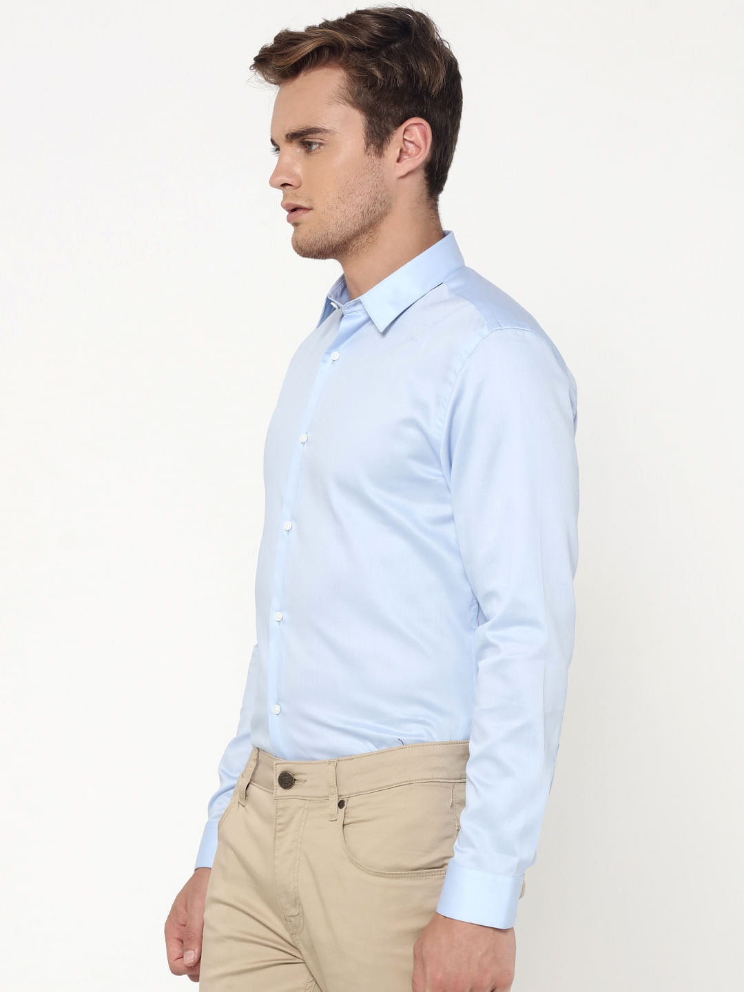 Light Blue Slim Fit Shirt