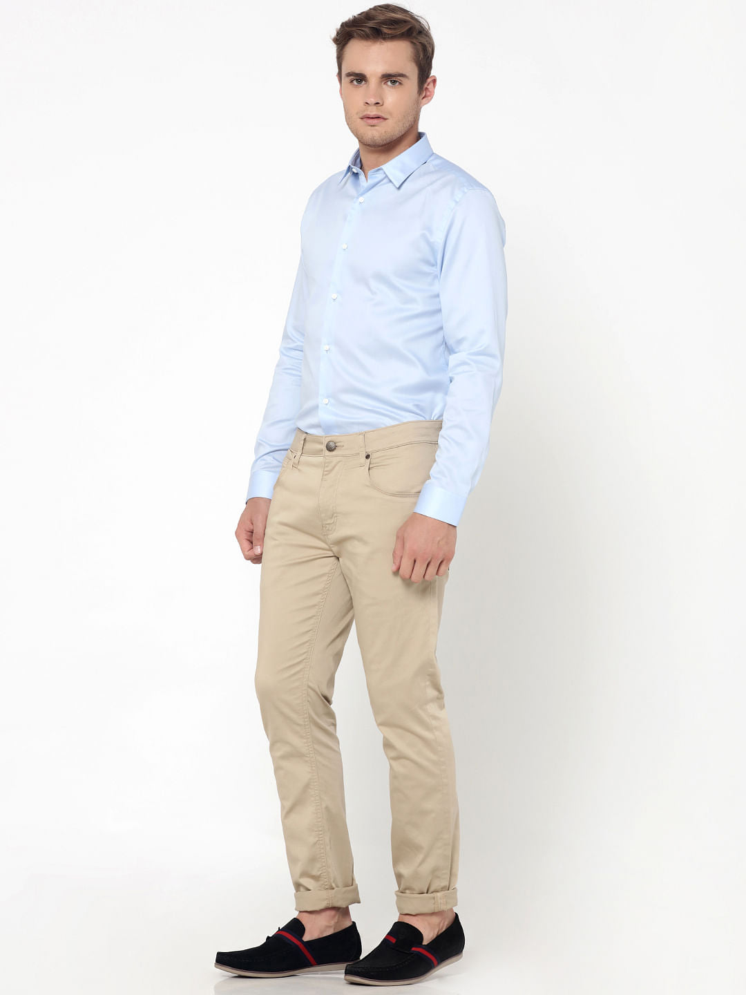 Light Blue Slim Fit Shirt