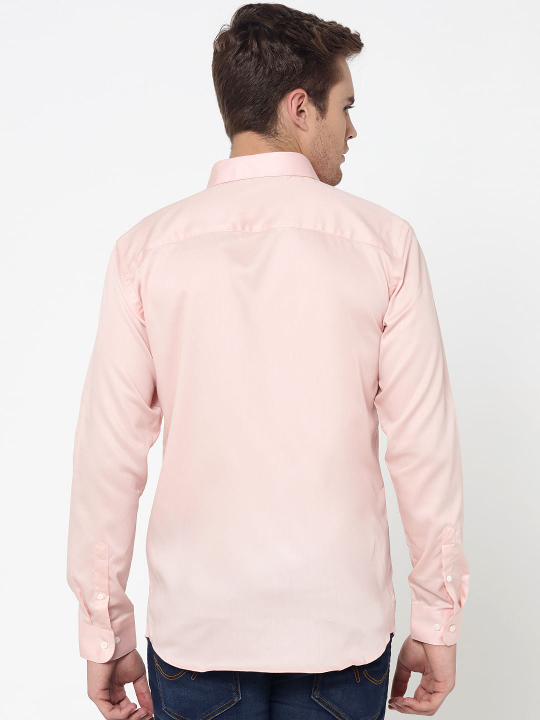 Pink Slim Fit Shirt