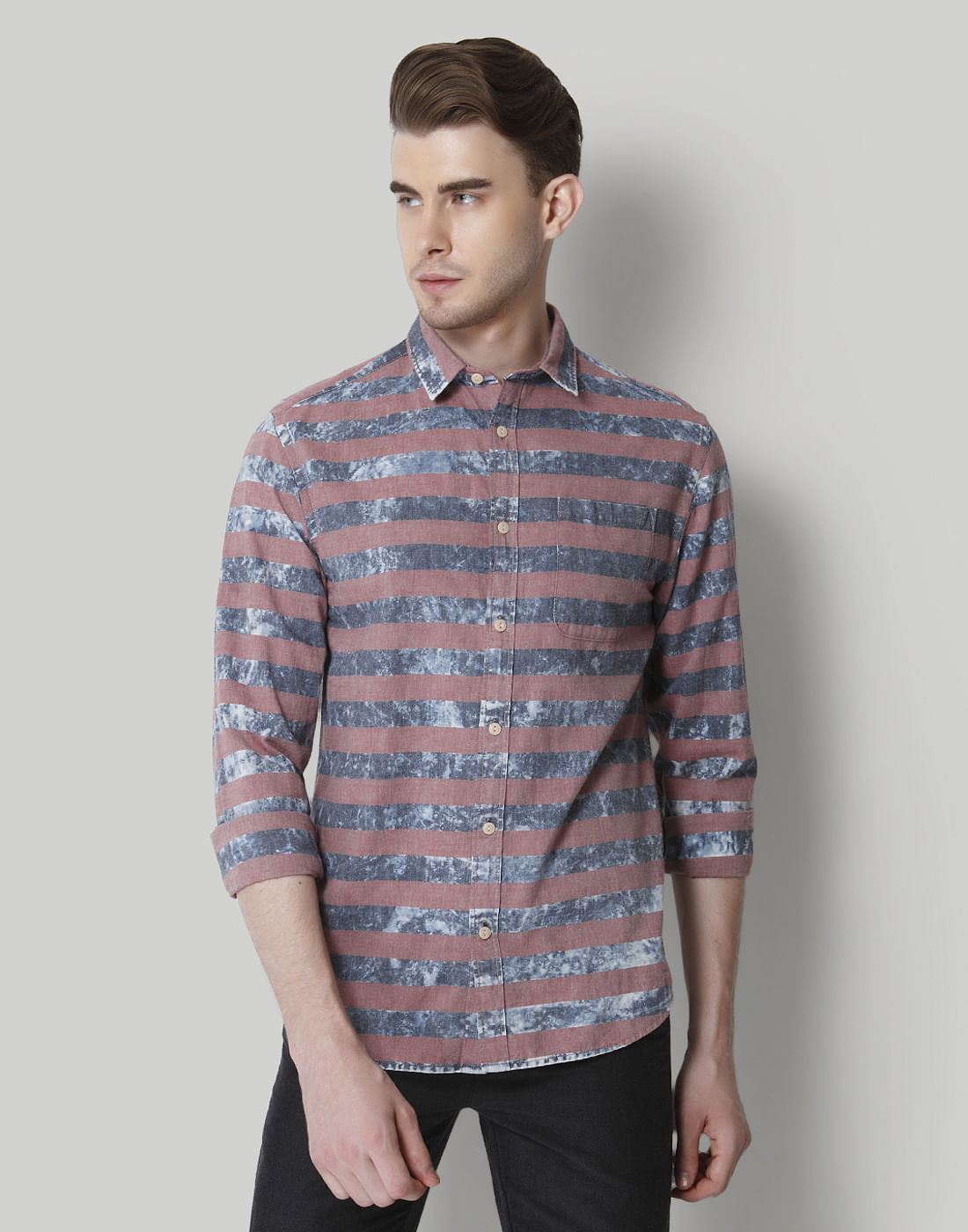 Blue Striped Shirt