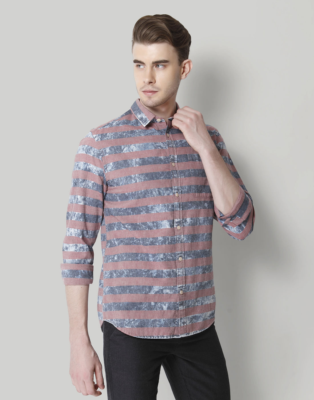 Blue Striped Shirt