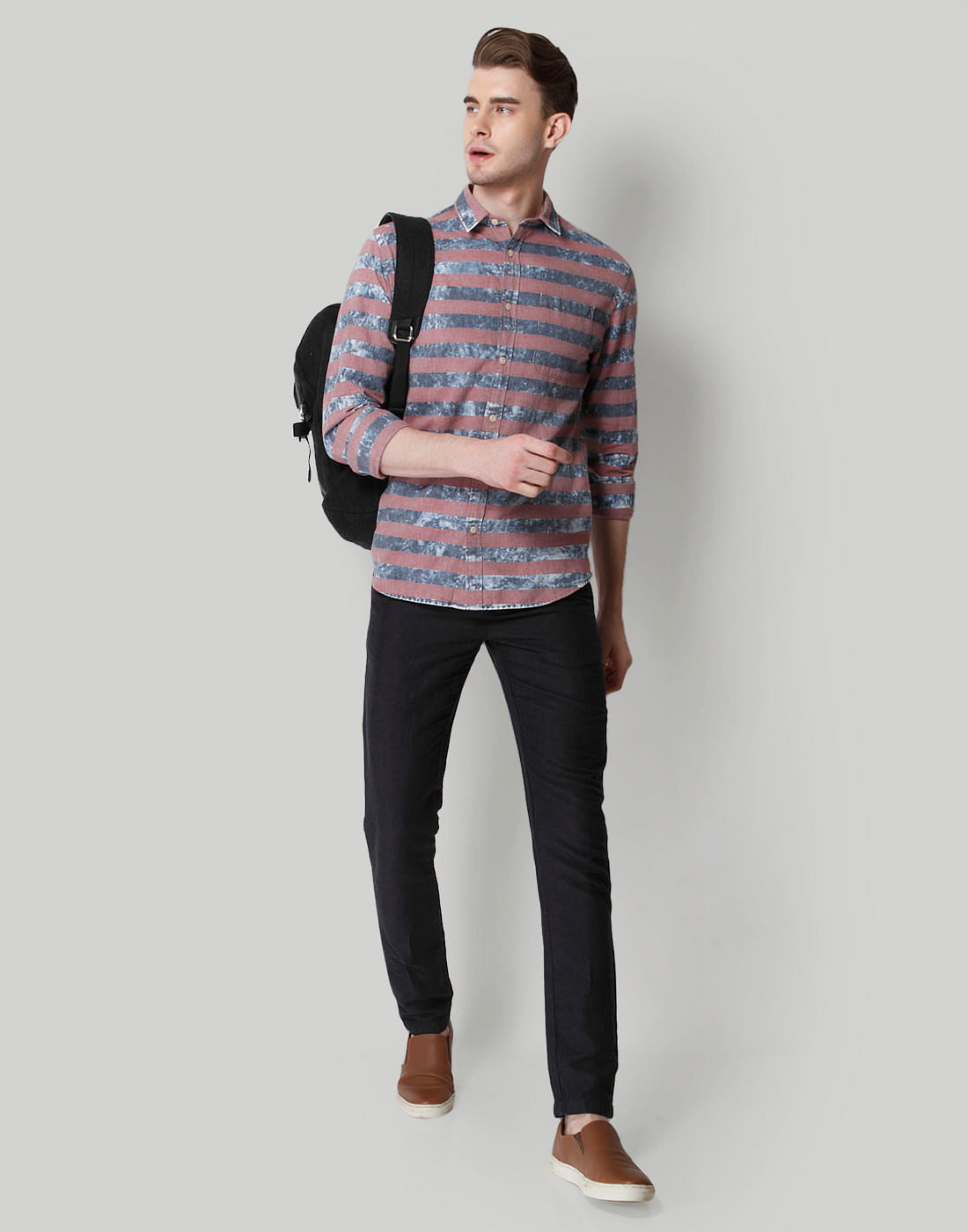 Blue Striped Shirt