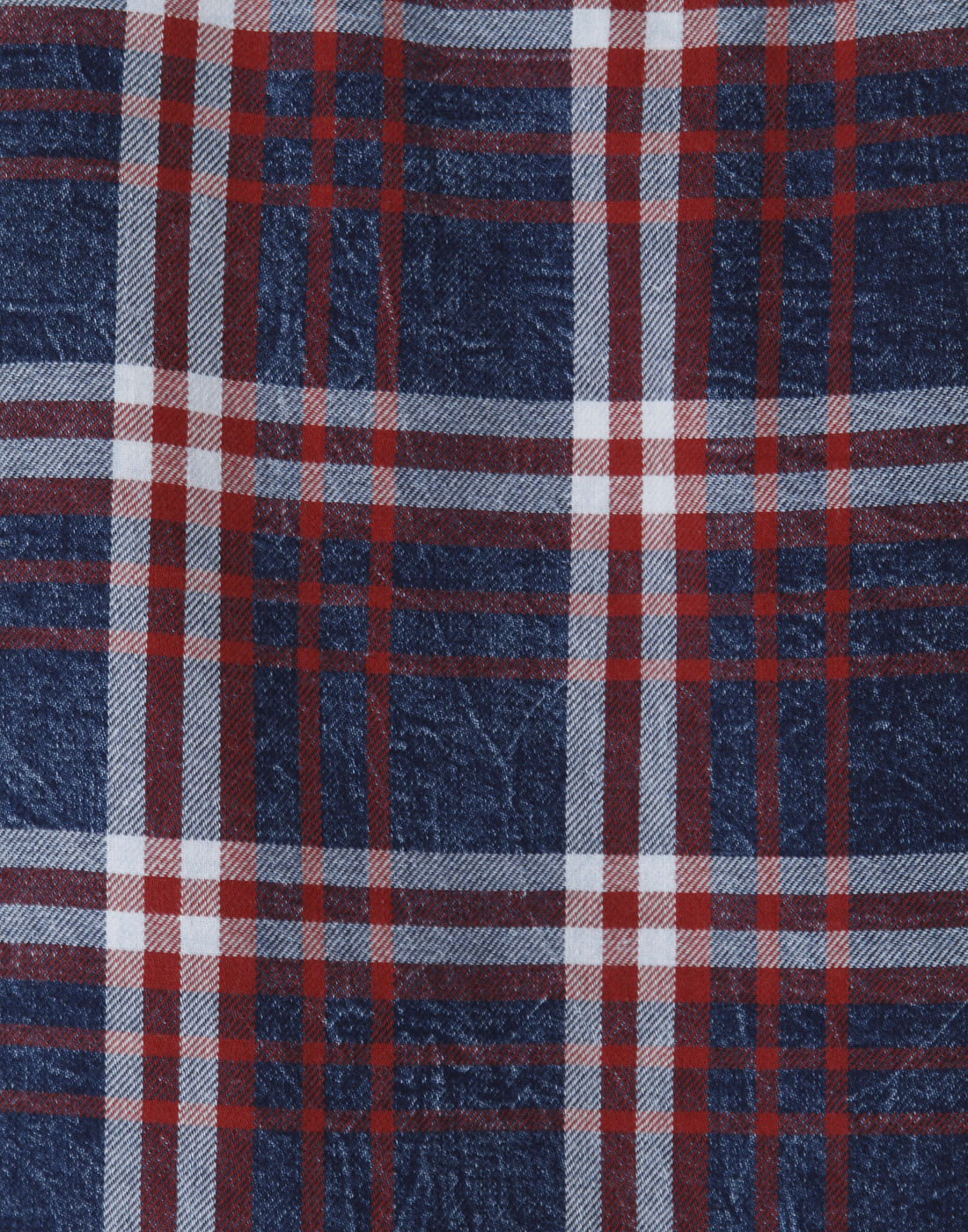 Blue & Red Check Shirt