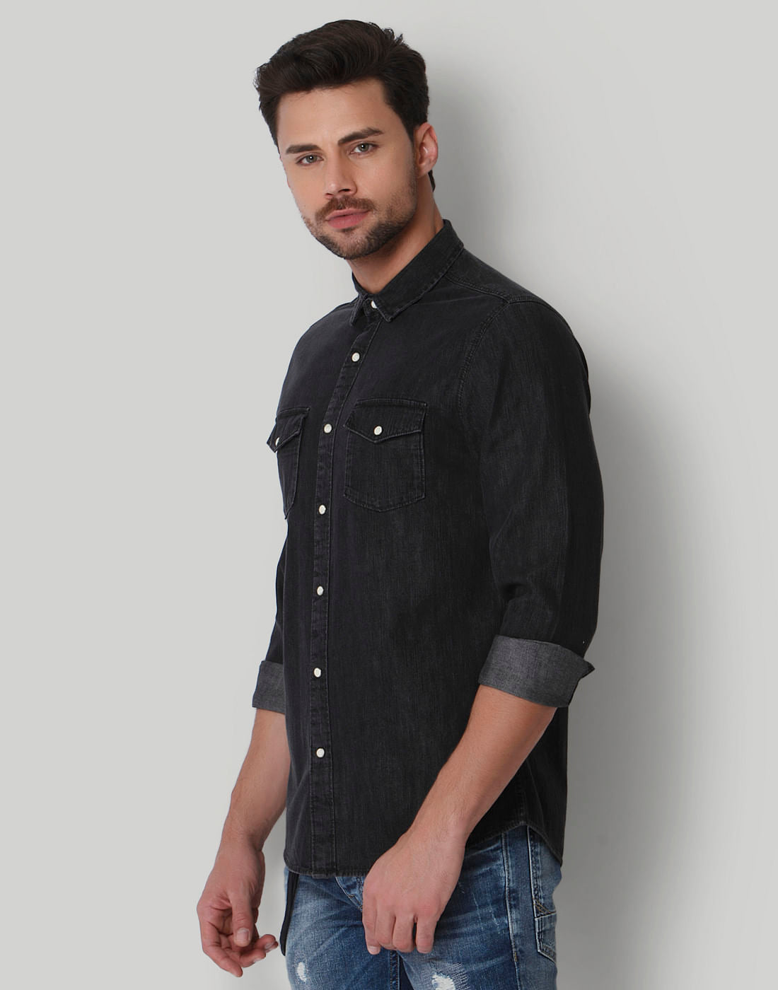 Light Blue Denim Shirt