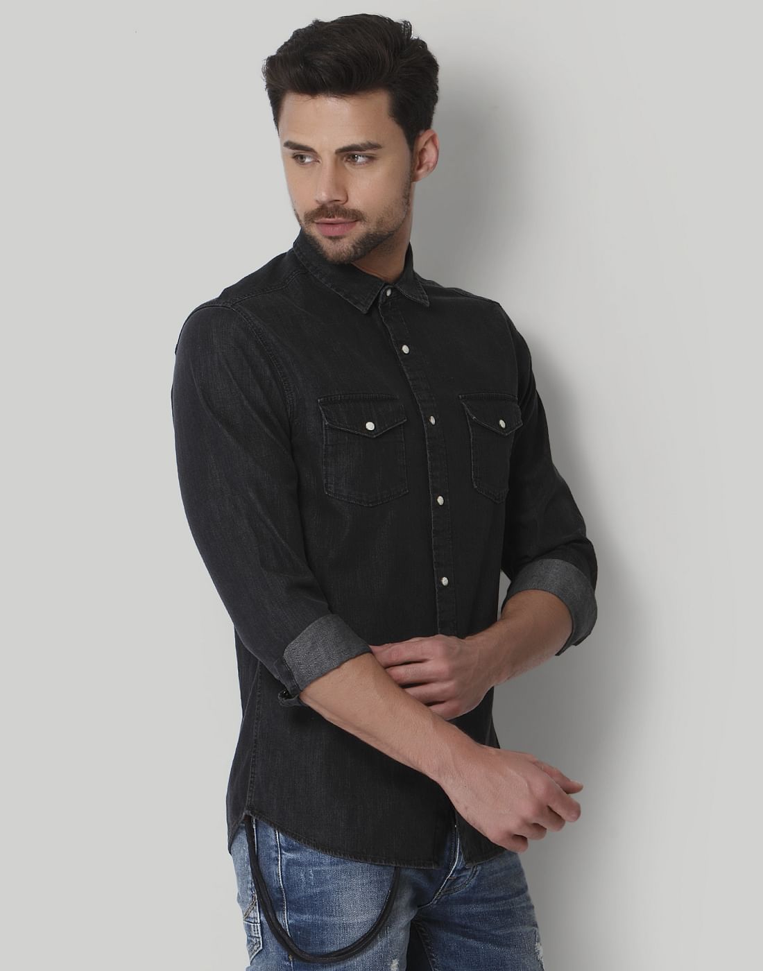 Light Blue Denim Shirt