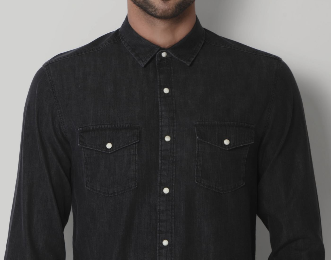 Light Blue Denim Shirt