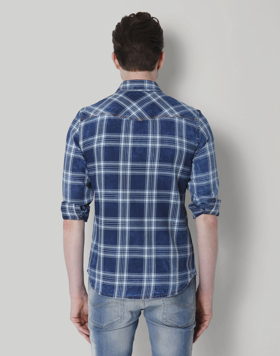 Blue Check Shirt