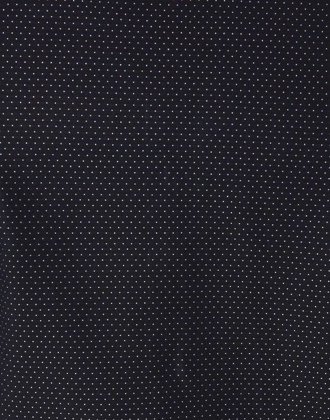 Black Dotted Slim Fit Shirt