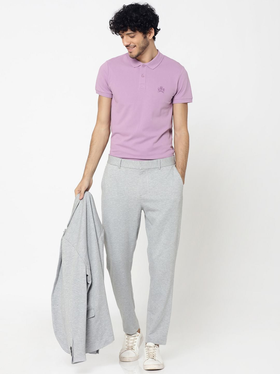 Light Purple Polo T-Shirt