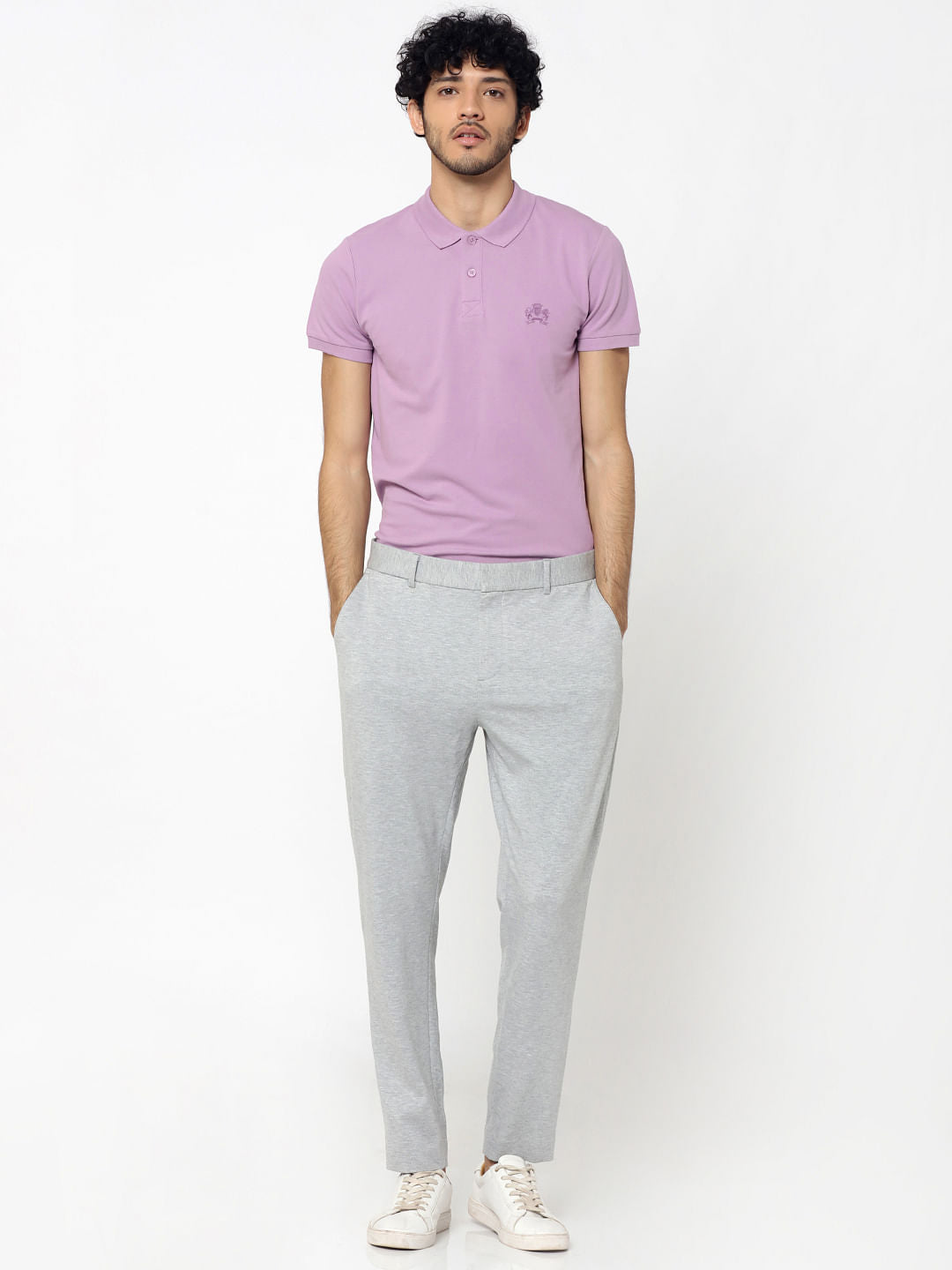 Light Purple Polo T-Shirt