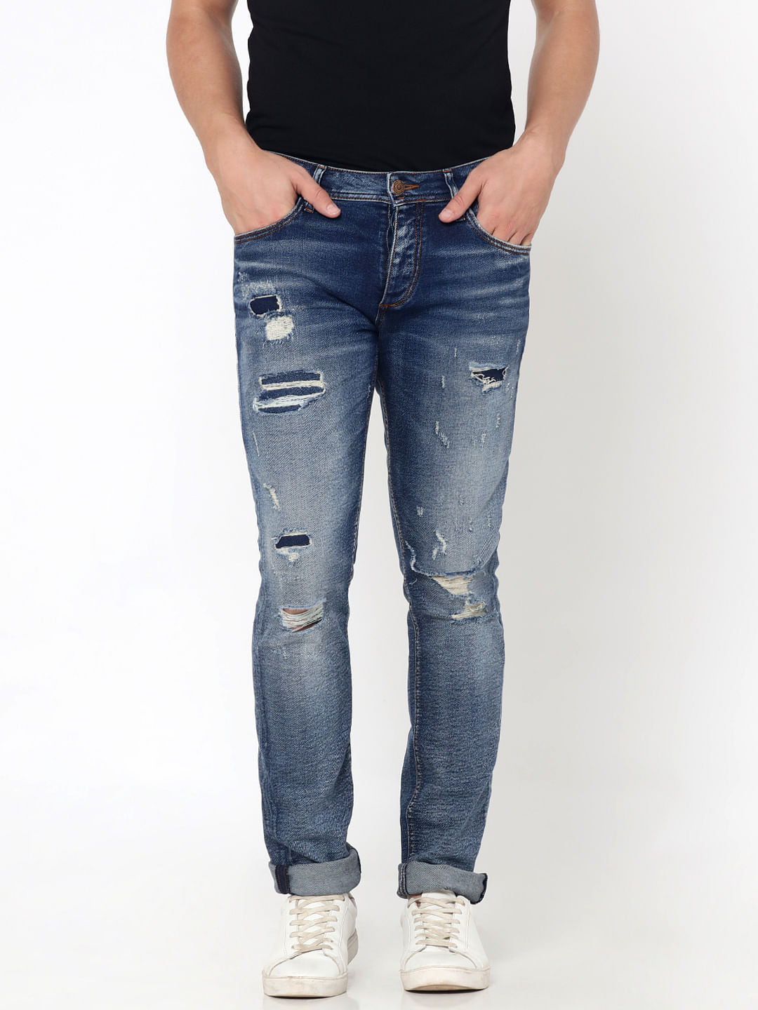Blue Tim Anti Fit Jeans