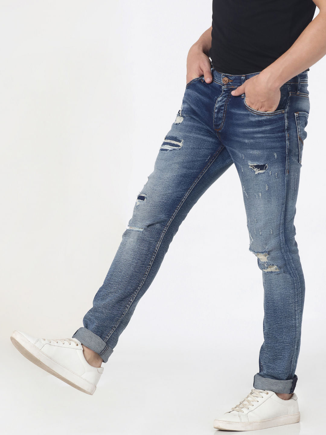 Blue Tim Anti Fit Jeans