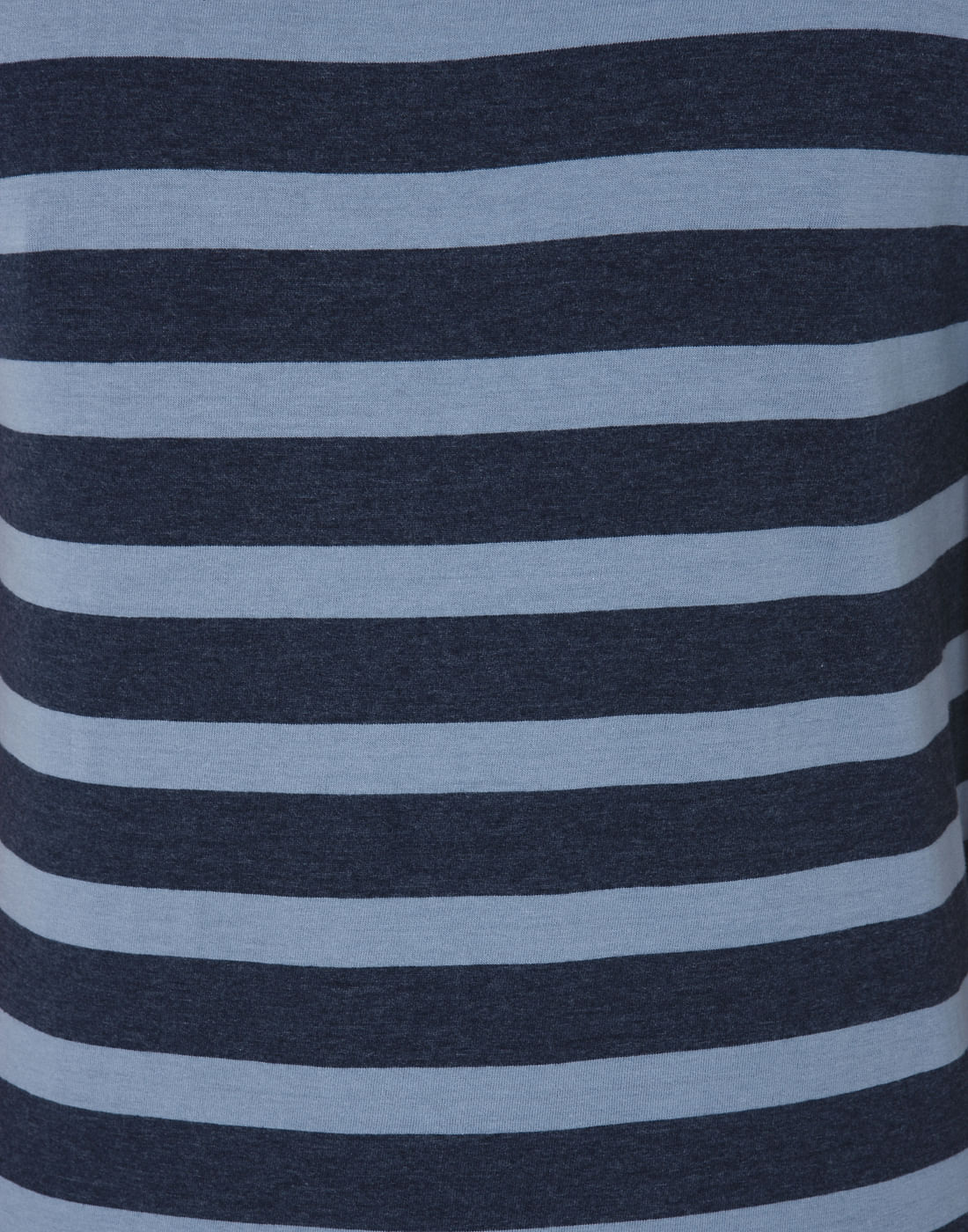 Blue Striped Crew Neck T-Shirt