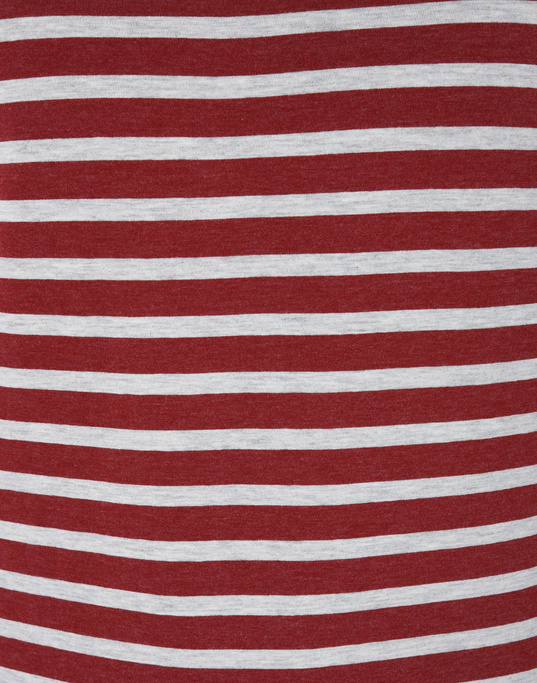 Red Striped Crew Neck T-Shirt