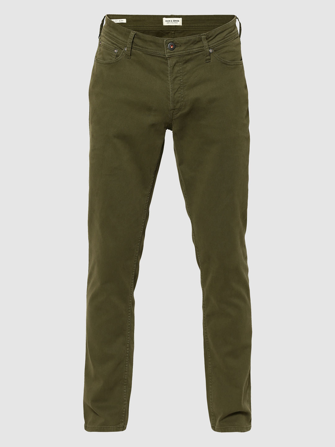 Olive Green Glenn Slim Fit Pants