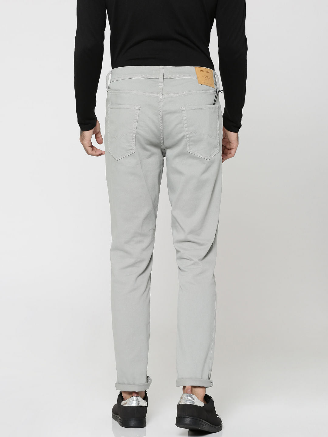 Grey Glenn Slim Fit Pants