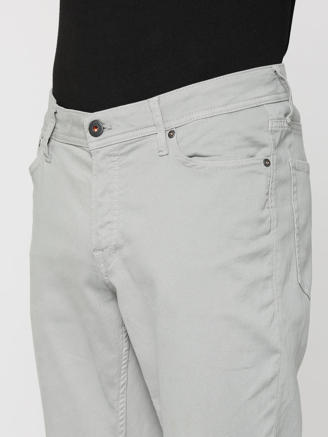 Grey Glenn Slim Fit Pants