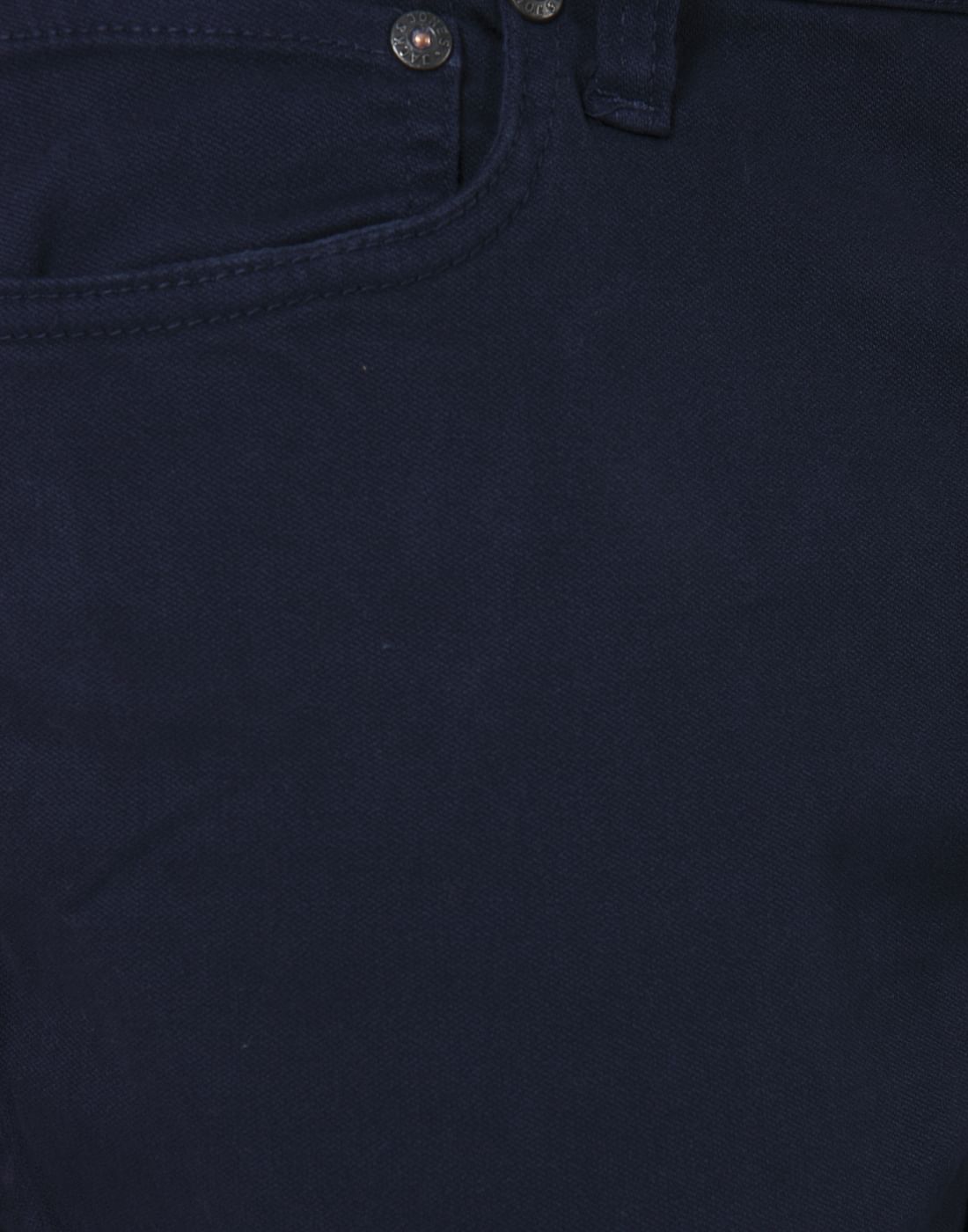 Dark Blue Mid Rise Slim Fit Chinos